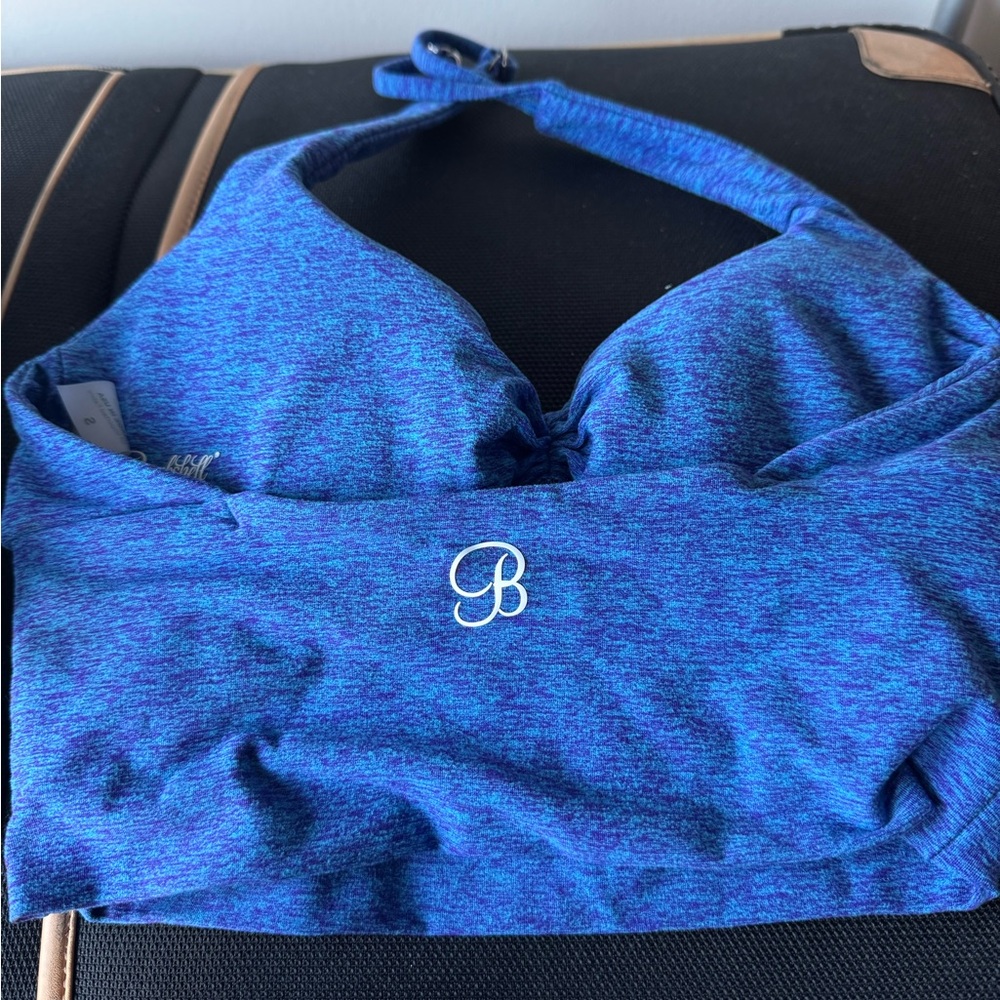 Bombshell Sportswear halter bra and icy fit leggings